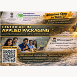 Certificate in Applied Packaging (CAP) - Second Batch - Six Months Online Program