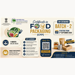 One Month Online Certificate in Food Packaging (CFP) Course