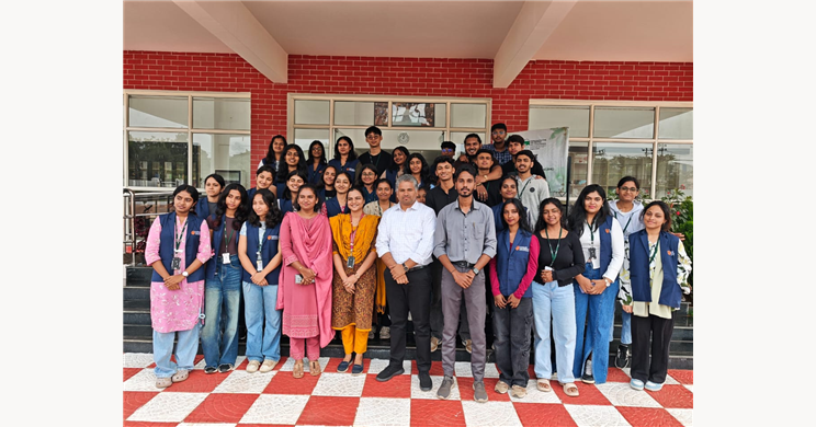 B. Sc students of Ramaiah University visited IIP Bengaluru on 11.11.2025