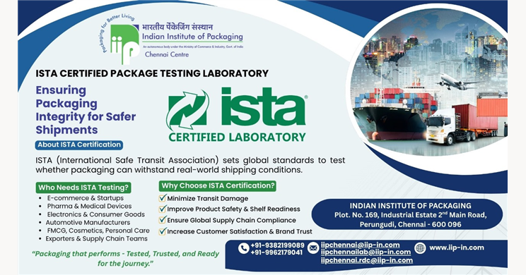 IIP Chennai - ISTA Certified Laboratory Facility